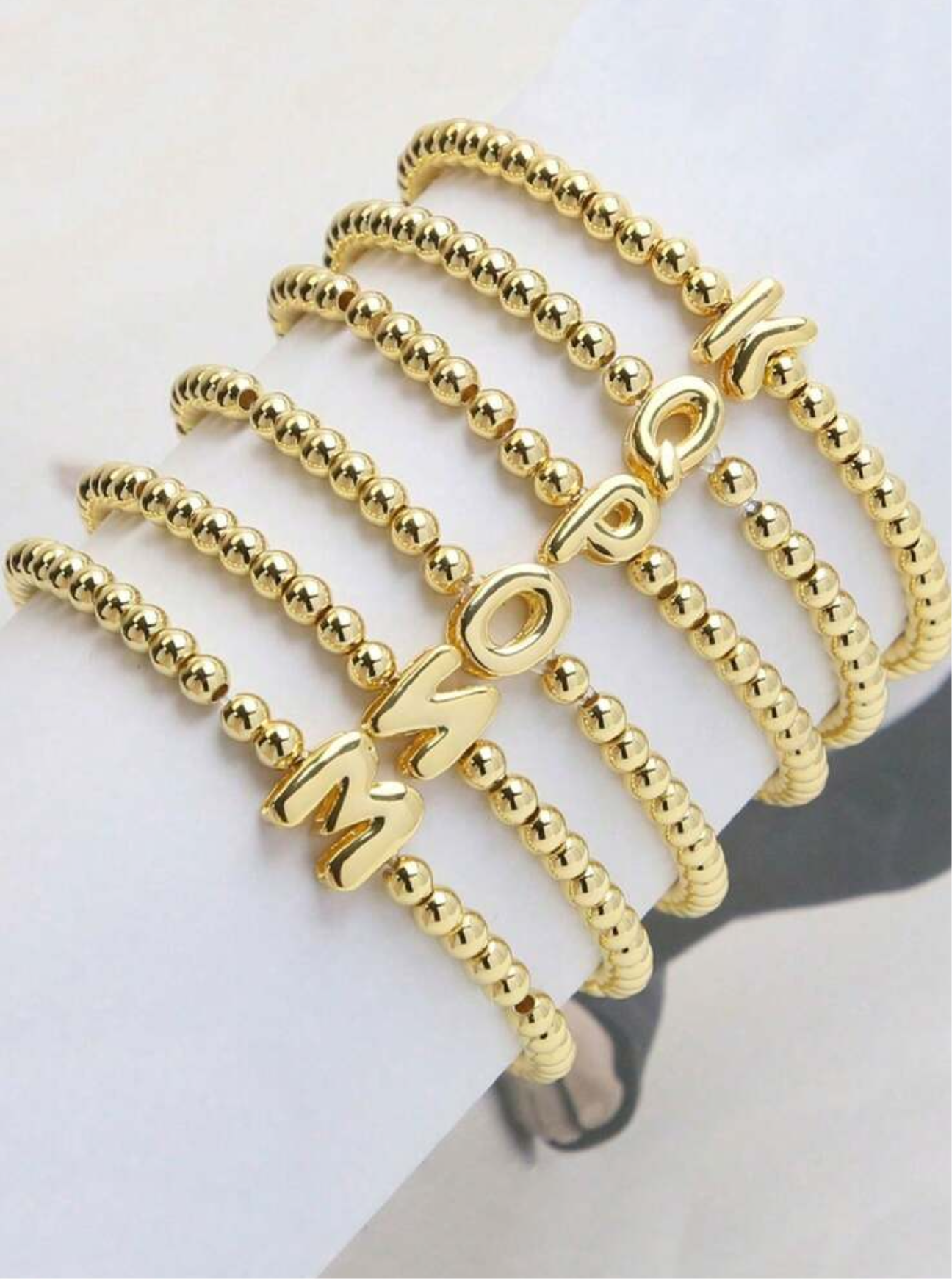 bubble letter bracelet (Copy)