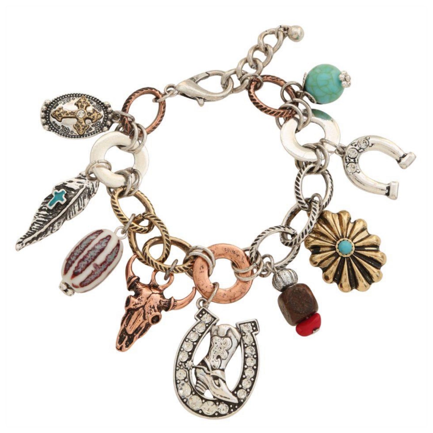 cowgirl II charm bracelet