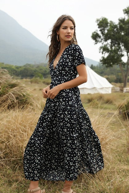 miss sparkling niko maxi dress