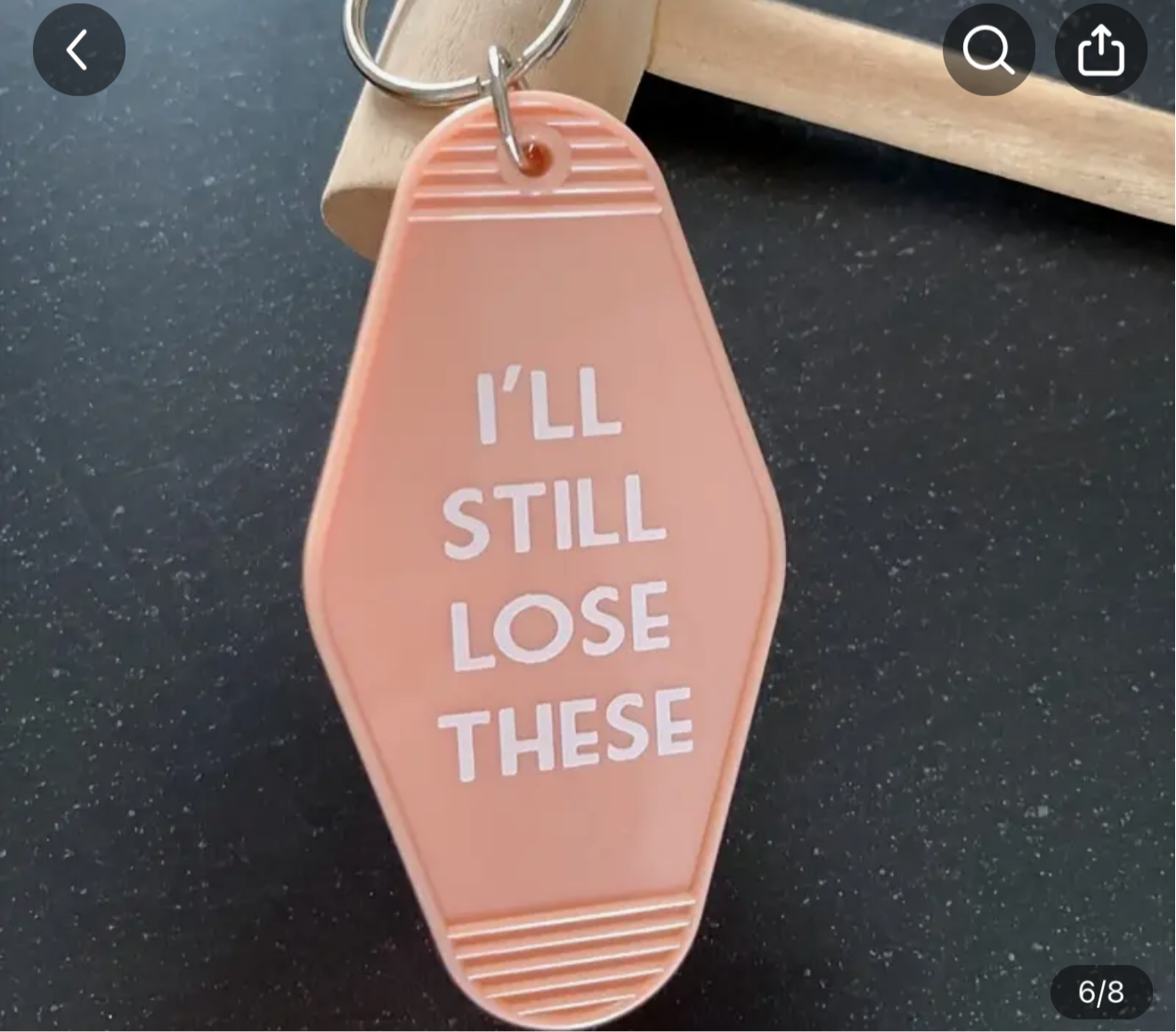 motel keychain