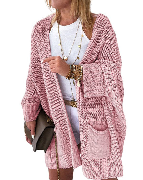 aurora oversized chunky cardigan