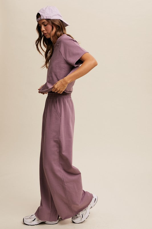 Listicle knit set