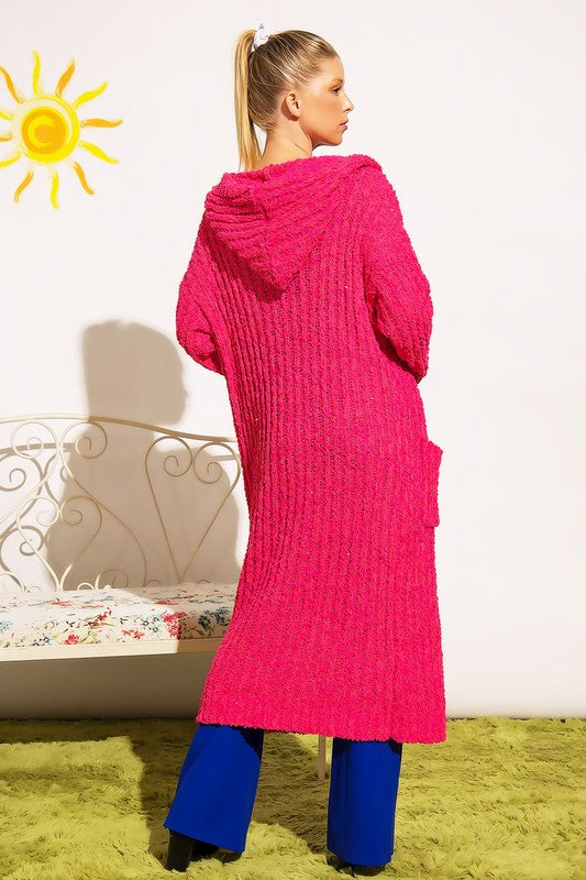 sweet LA popcorn hoodie duster