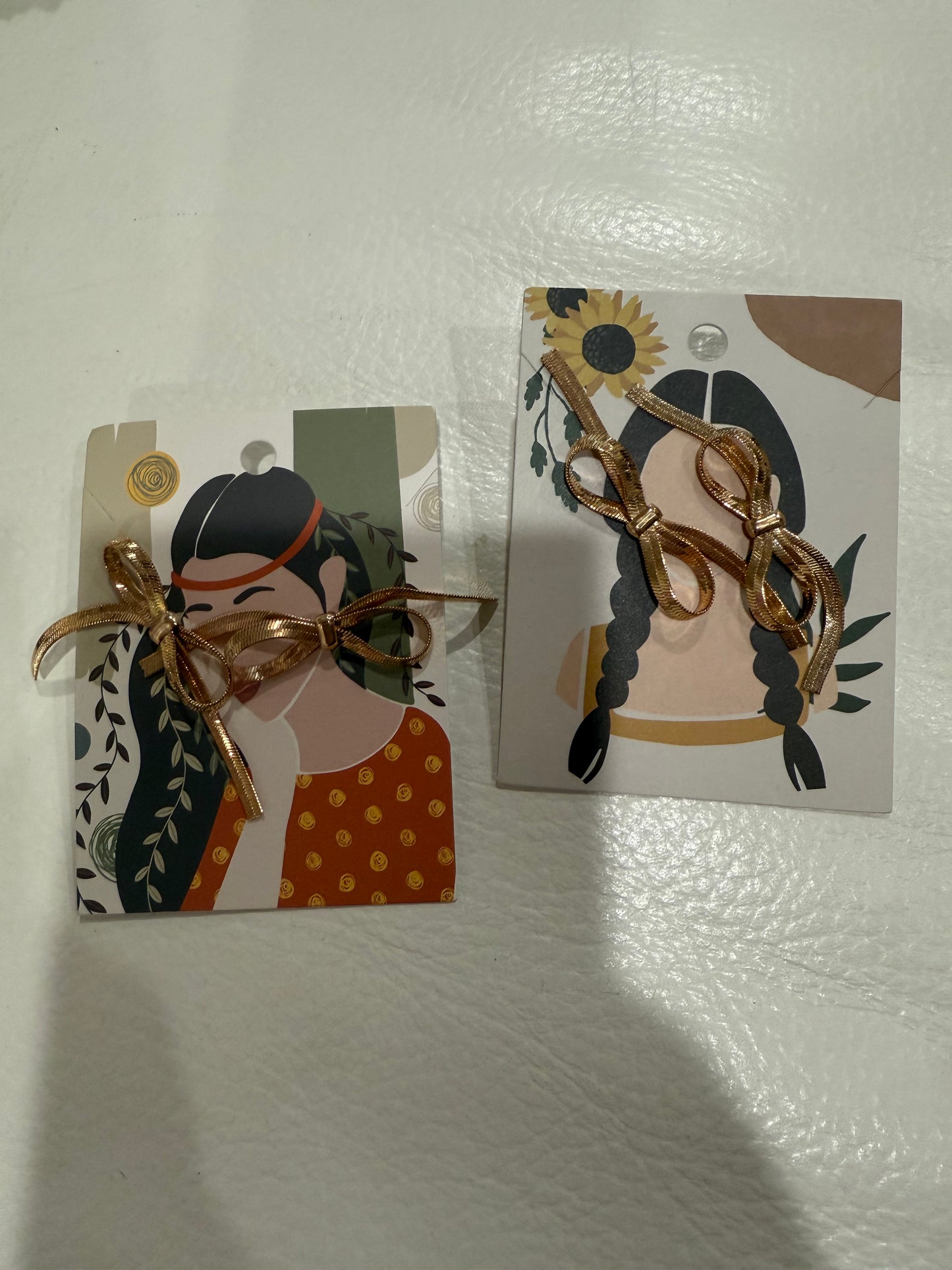 bow earrings