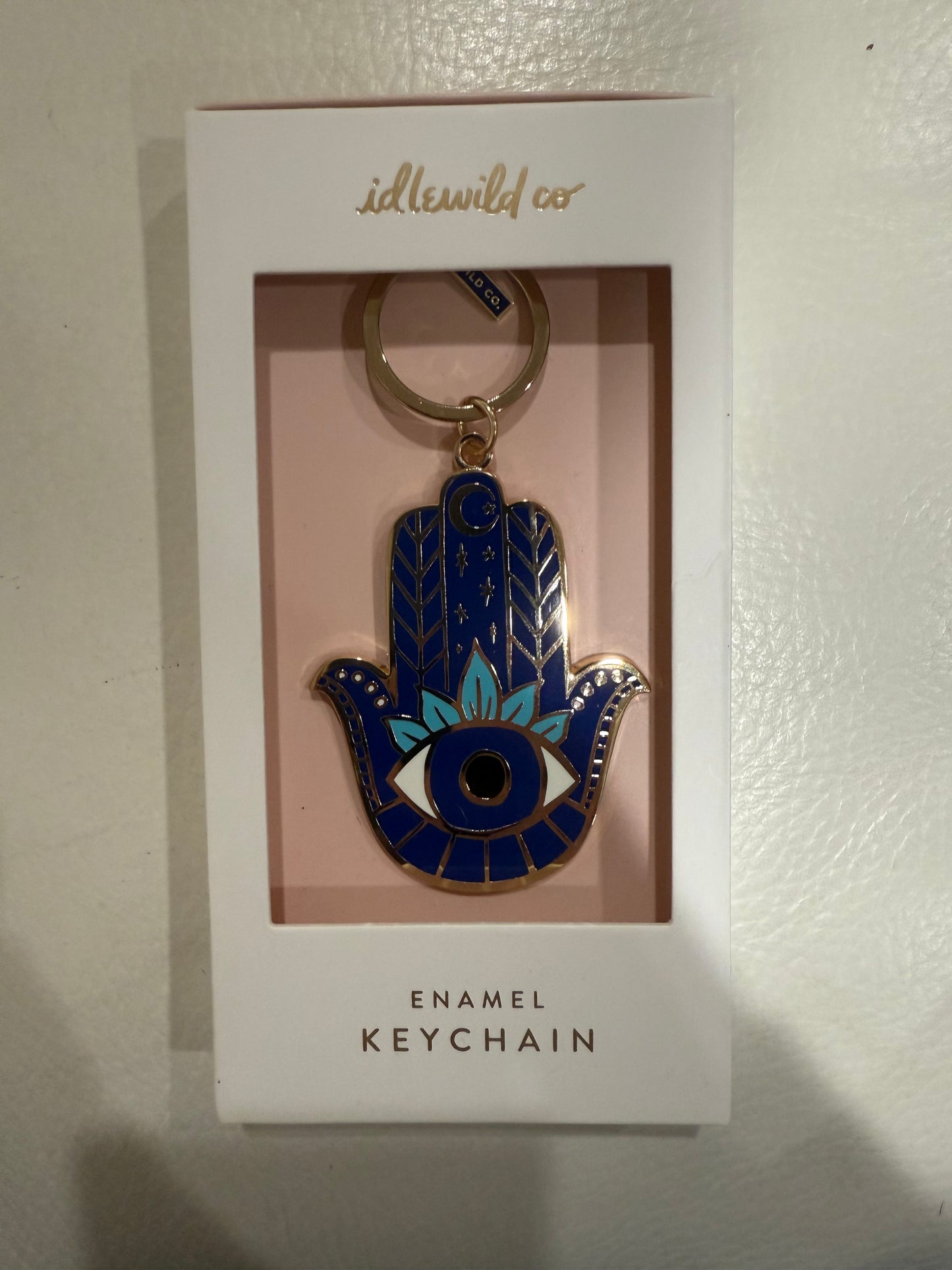 idlewild hamsa keychain