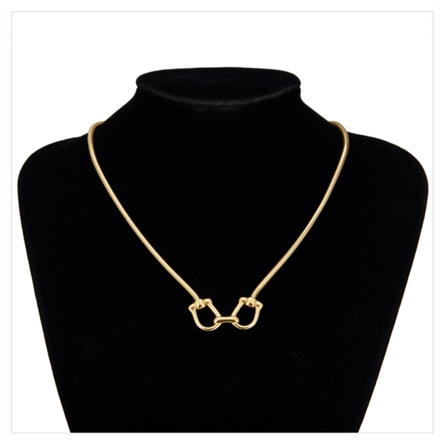 horse bit necklace