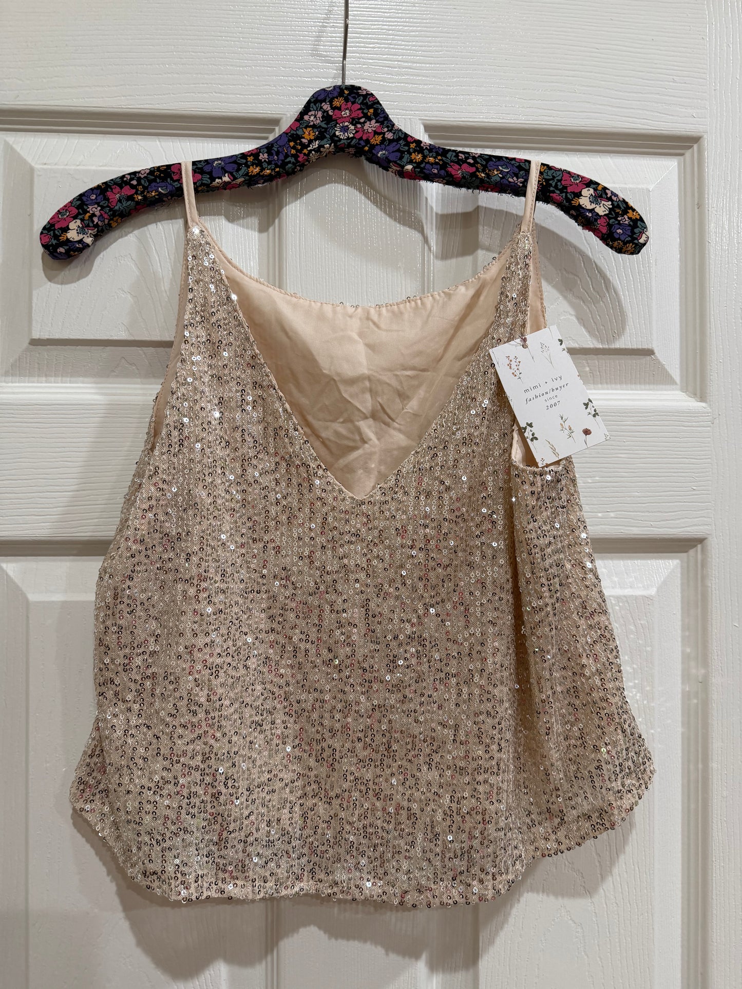 sequence crop cami tank