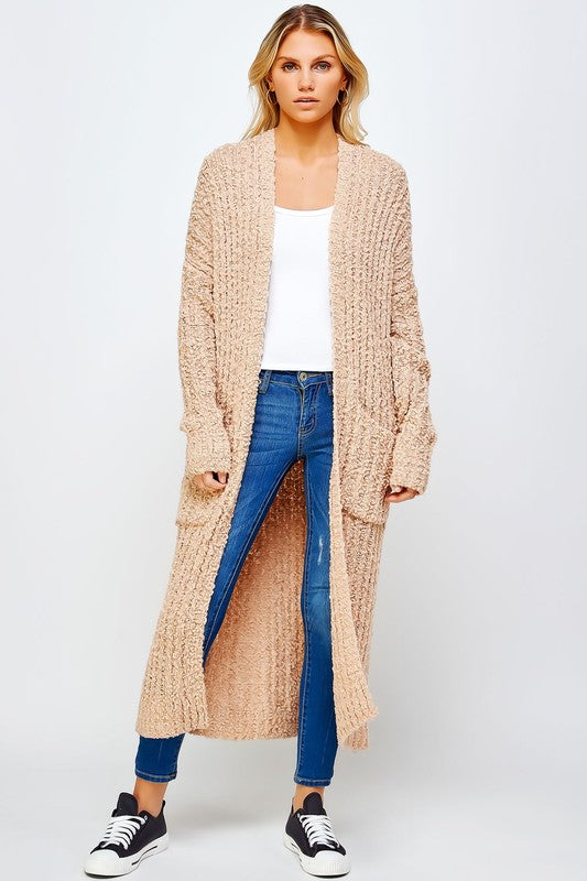 sweet LA long duster cardigan