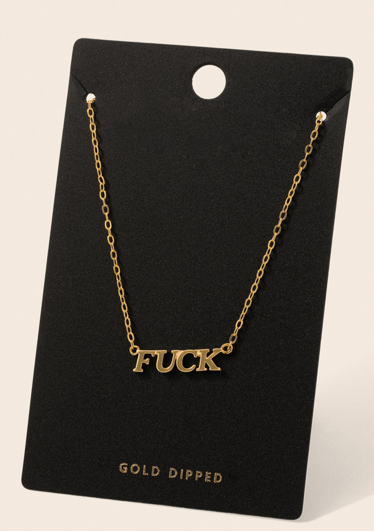 fuck necklace