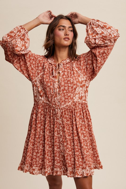 Listicle boho dress