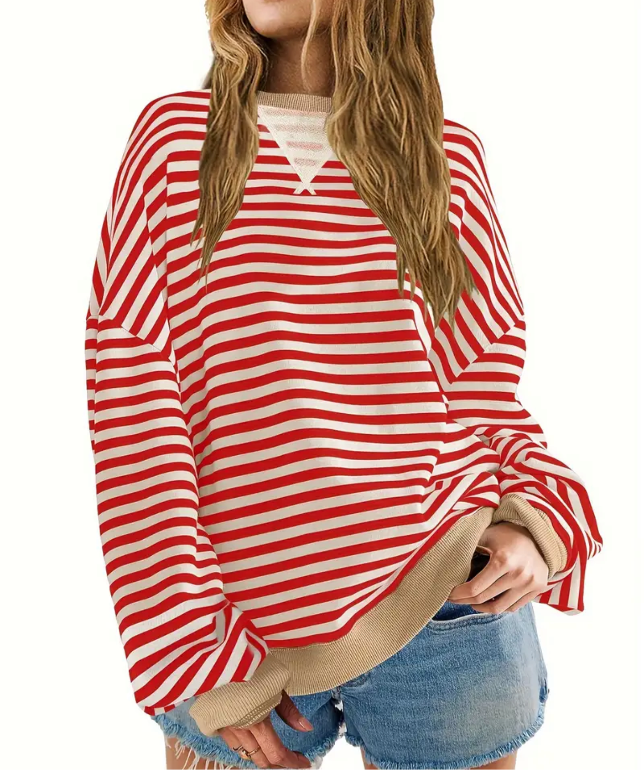 alex stripe pullover