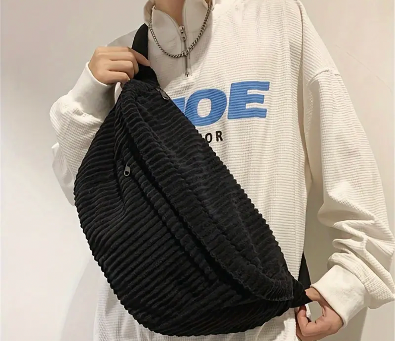 corduroy oversized pack
