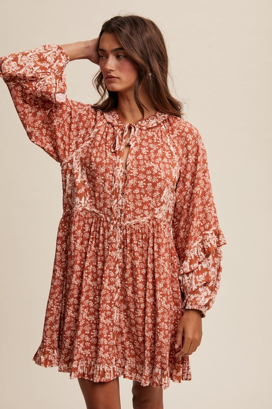 Listicle boho dress