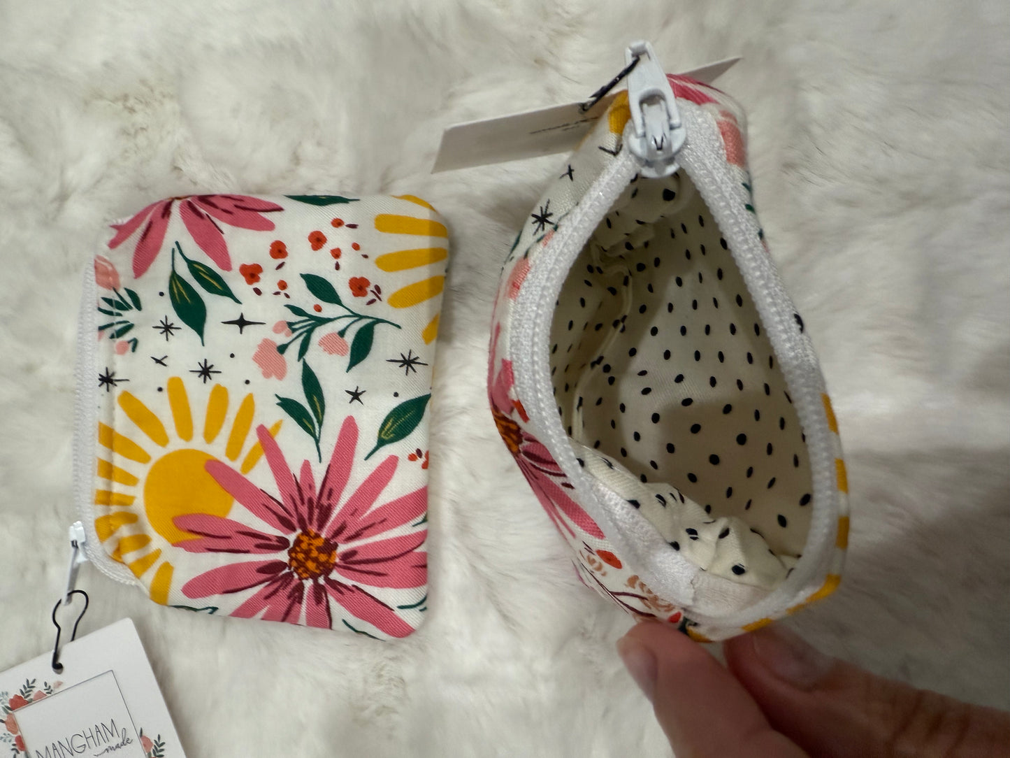 mangham made pouch