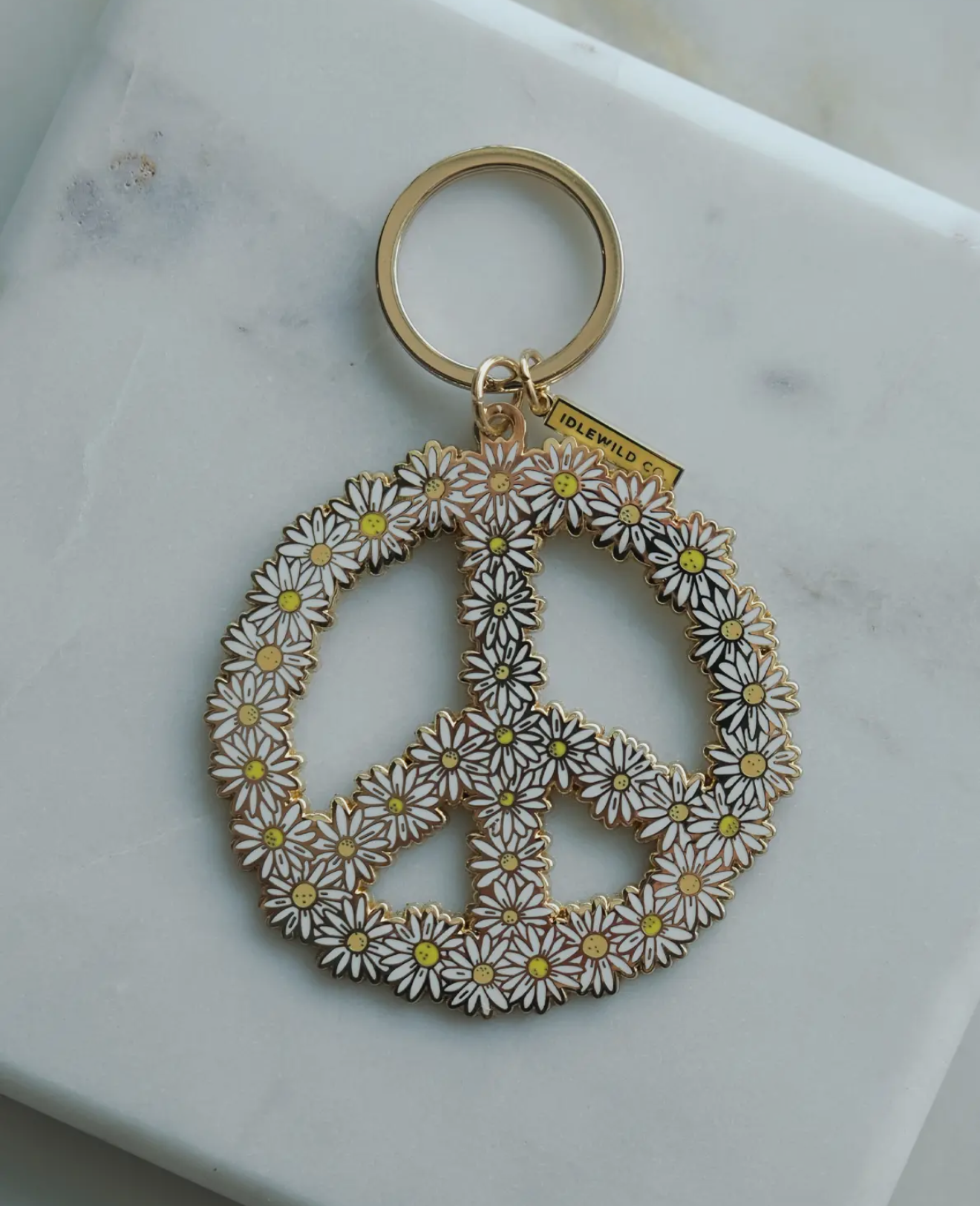 idlewild daisy keychain