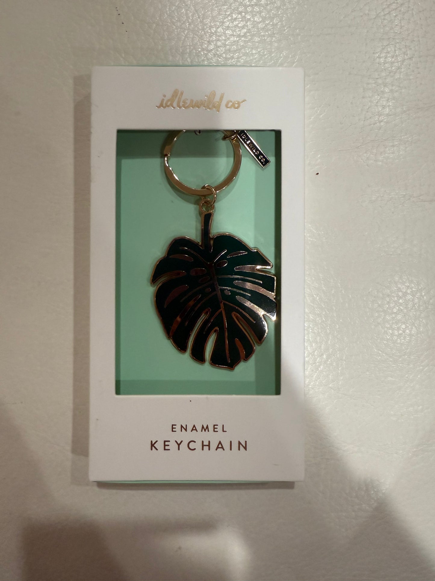 idlewild monstera keychain
