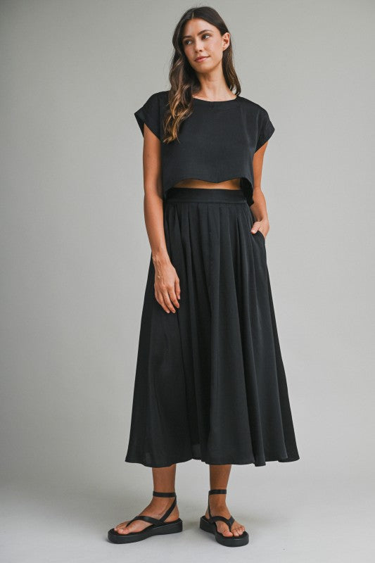 Mable alex satin set
