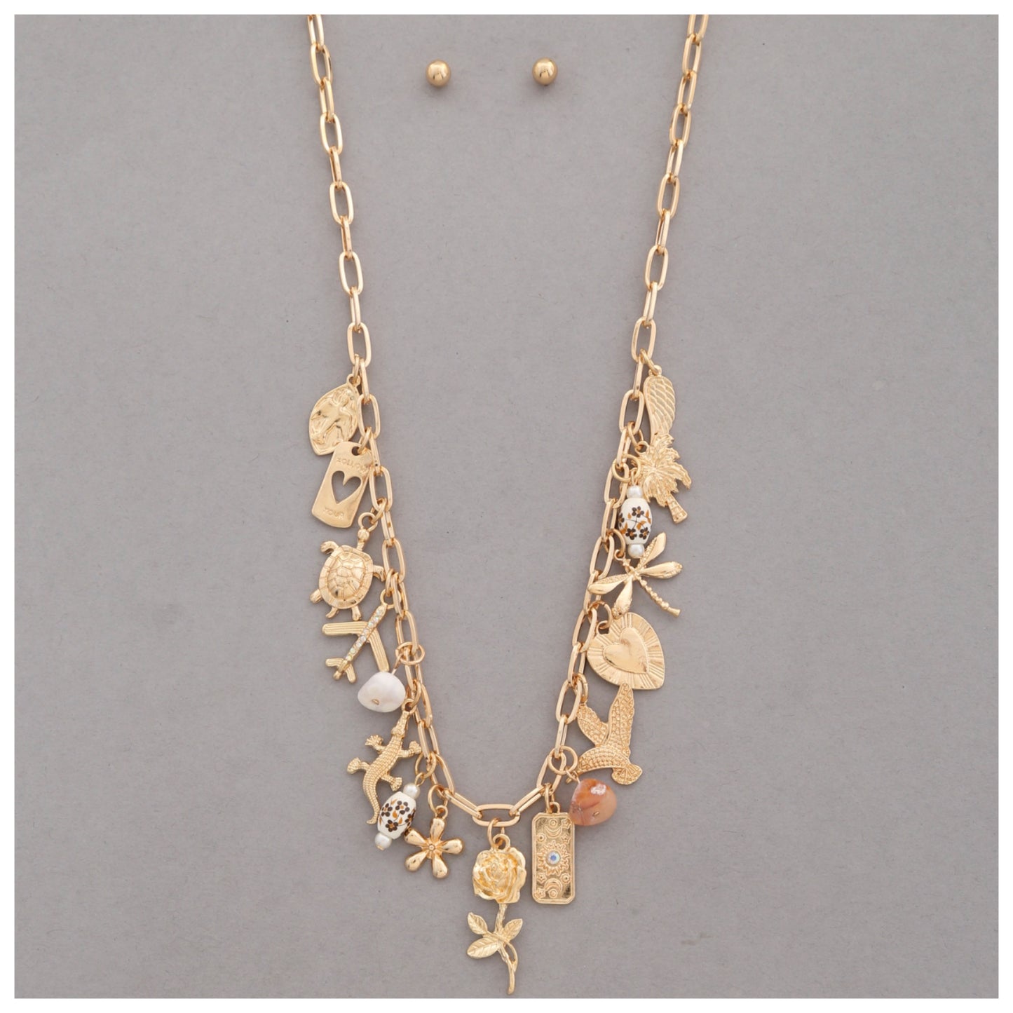 charm necklace