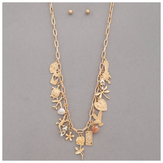 charm necklace