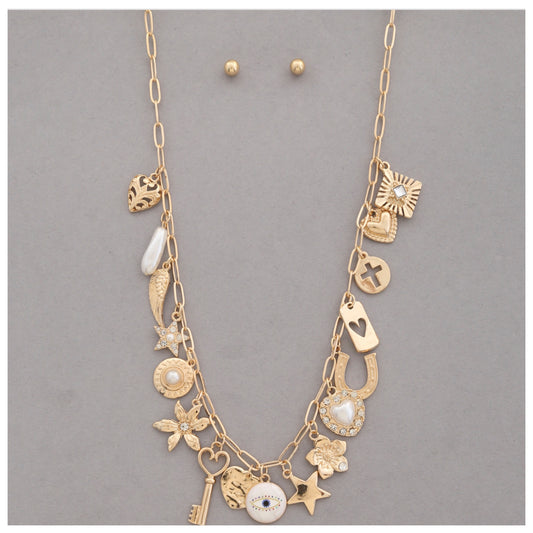 charm necklace