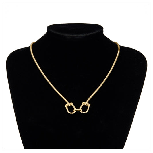 horse bit necklace
