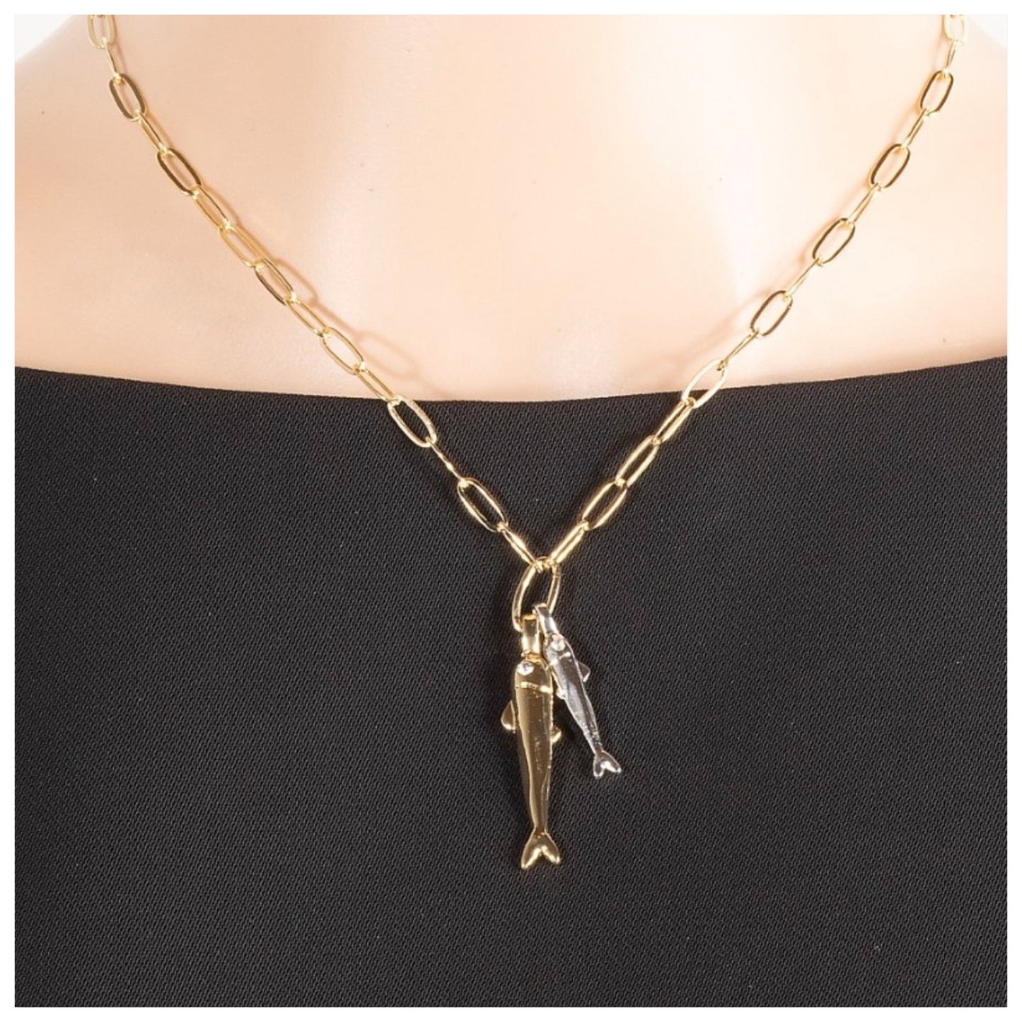 fishy necklace
